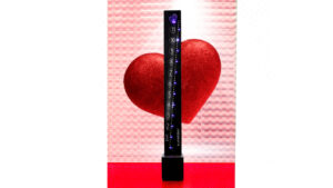 cadeau Horloge saint valentin lumineuse led