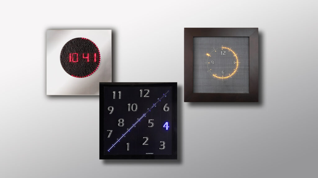 Wall luminous clock